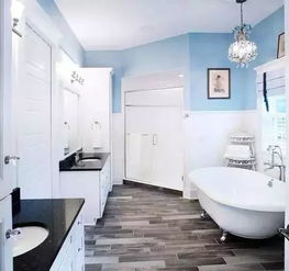 卫生间地砖,怎么铺既简约,又好看