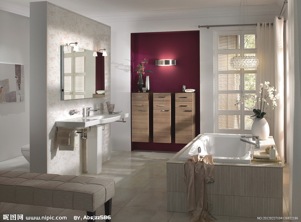 卫浴摄影图__室内摄影_建筑园林_摄影图库